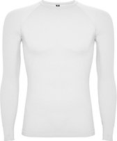 Thermoshirt met lange mouwen - Maat XL/XXL - lichtgewicht - Wit