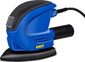 Bol.com Kinzo Schuurmachine - 230V - Palm - Blauw - Polijsten - Houtbewerking - Driehoekschuurmachine aanbieding
