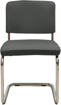 Stoelhoes Bandal® | Stoelhoezen | stoelhoes eetkamerstoel| stoelhoezen eetkamerstoel | hoezen voor stoelen | stoelhoesset | Handgemaakt in NL | 95% katoen | Grijs