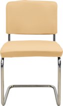 Stoelhoes Bandal® | Stoelhoezen | stoelhoes eetkamerstoel| stoelhoezen eetkamerstoel | hoezen voor stoelen | stoelhoesset | Handgemaakt in NL | 95% katoen | Beige
