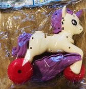 Unicorn op Wielen inclusief Stok | Eenhoorn Speelgoed Voor Kinderen Paard Speelgoed voor Meisjes en Jongens | cadeautip