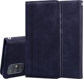 Samsung Galaxy A71 Bookcase | PU Lederen Telefoonhoesje | Pasjeshouder | Zwart