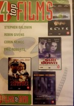 4 Top Films op 1 DVD.  T.N.T./Goodbye America/Sub Down/ The Elite