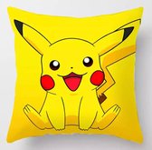 Pokemon Kussenhoes - Pikachu - 45 x 45 cm  - Populaire game - Geel