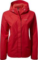 Craghoppers - Waterdichte shell-jas voor vrouwen - Orion - Donkerrood - maat XXL (46)