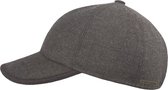 Hatland - Baseball cap voor heren - Yorell Windstopper - Bruin - maat XL (61CM)