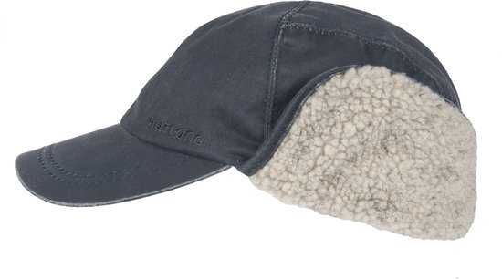 Hatland - Baseball cap voor heren - Trick - Donkerblauw - maat XL (61CM)