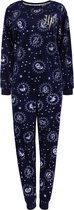 Tweedelige donkerblauwe Harry Potter dames pyjama / MAAT M