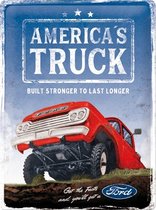Wandbord Special Edition - Ford - America's Truck Built Stonger To Last Longer