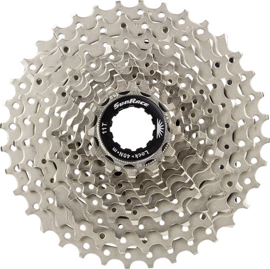 Sunrace Cassette Csms8 11s 11-36t Zilver van Sunrace — afbeelding 4