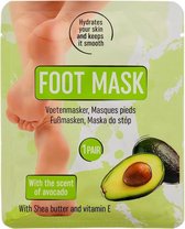 Avocado Voetenmasker - Groen - Foot Mask - Met Shea Butter & Vitamine E - Set van 2