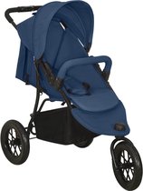 Huis en Tuin Depot Kinderwagen Staal Marineblauw- Buggy
