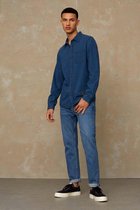 Kings Of Indigo - Enda Pocket  - Longsleeve Shirt - Donker Blauw - XL