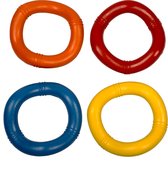 Duvo+ Rubber Golvende Ring Mix 15 cm Gemengde Kleuren