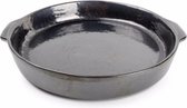 Ovenschaal 29,5/26xH4,5cm zwart Black&Gold