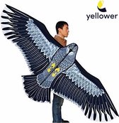 Yellower vogelverschrikker – vogelverjager – vlieger – kitehawk – vogel afschrik - professionele vogel en ongedierteverjager – ook te gebruiken als vlieger