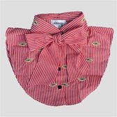 COLLAR EYE STRIPE RED S/M - LAST STOCK AVAILABLE