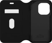 Geschikt voor OtterBox Strada Via Apple iPhone 13 Pro Hoesje Book Case Zwart