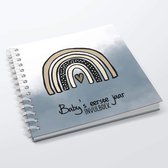 Invulboek SilliBeads Baby's 1e jaar oud blauw - invulboek - eerste jaar - 1e jaar - kraamcadeau
