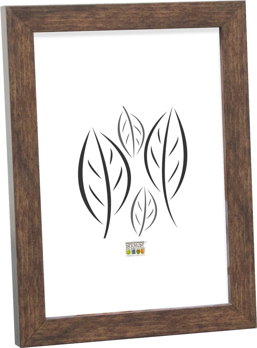 Deknudt Frames Fotolijst - Bruin - S43AH3 - Voor foto: 24x30 cm