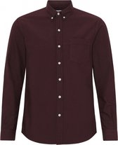 Colorful Standard - Overhemd Bordeaux - XL - Heren - Modern-fit