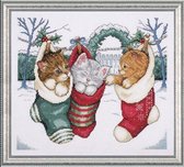 Gezellige kittens - Cozy Kittens - Design Works Crafts