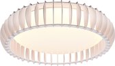 LED Plafondlamp - Plafondverlichting - Trinon Manto XL - 38W - Aanpasbare Kleur - Dimbaar - Rond - Mat Wit - Kunststof