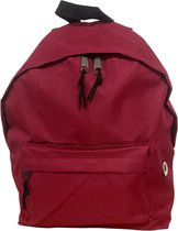 Rugzak | Schooltas | Basic Line | 18Liter | Bordeaux Rood | Backpack | 40x28x16cm