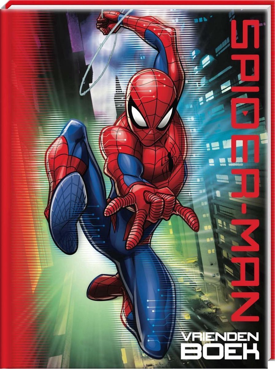 Spider-man vriendenboek - 80 Pagina's - Harde Omslag