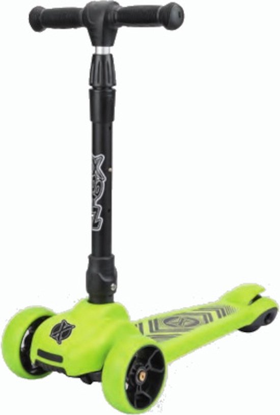 Xootz 3-wiel Kinderstep Junior 56 X 26 X 81 Cm Groen/zwart