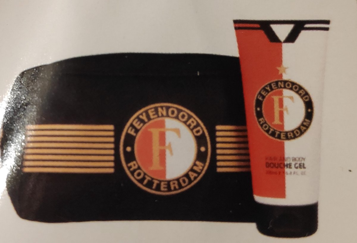 Goedkoopste Feyenoord Douchegel 200ml & Toilettas