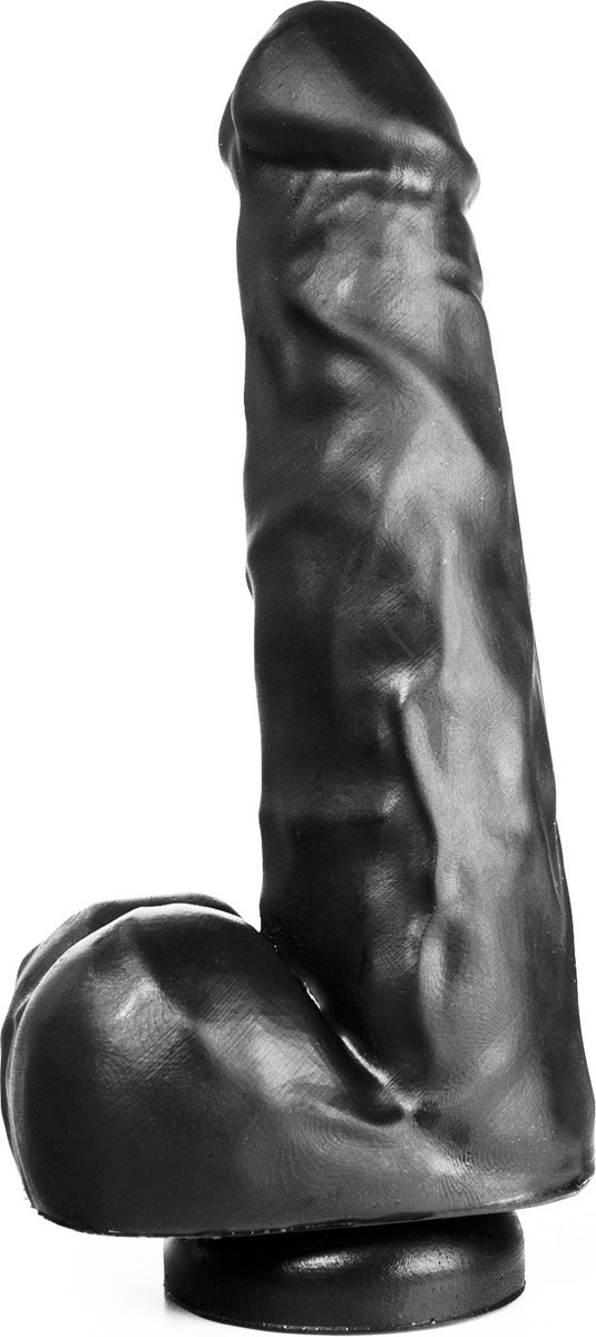 Goedkoopste 515 line - Dildo Met Zuignap - Lengte 18 - Diameter 5.8 cm - Zwart