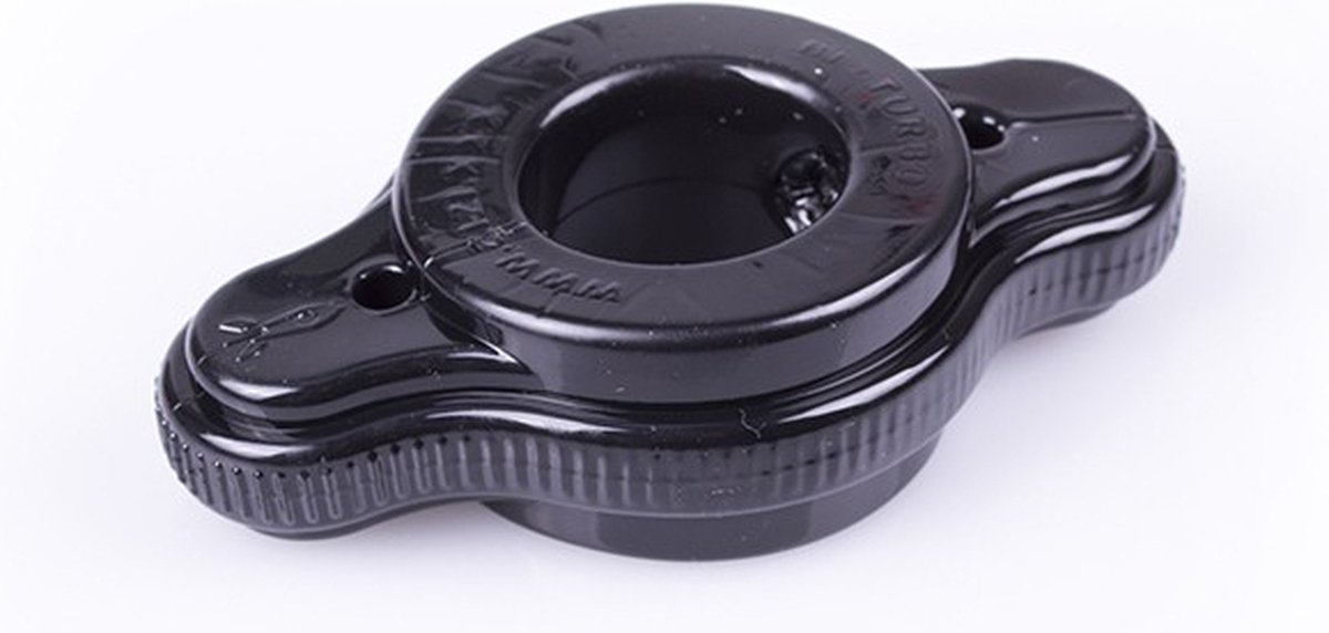 Goedkoopste ZiZi - Turbo - Vibrerende Cockring met 2 bullet vibrators - Zwart