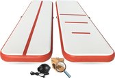 Duitse HEYtex Pro elite AirTrack — Een klasse apart! - YouAre Air Turn- gym mat | 4 meter — 15cm dik | Gymnastiek | Waterproof |   inclusief miniblower — 4m Mat met elektrische luc