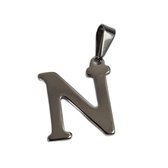 Stalen hanger letter n