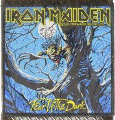 Iron Maiden Fear of the Dark Logo Standard Woven Patch Embleem Multicolor - Officiële Merchandise