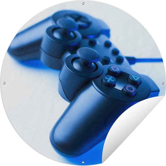 Tuincirkel Playstation controller - Tuinposter