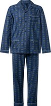 Gentlemen heren pyjama flanel | MAAT 52 | Zeshoek | marine