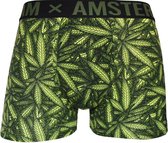 Heren boxershorts 3 pack Gianvaglia Amsterdam wiet groen XL