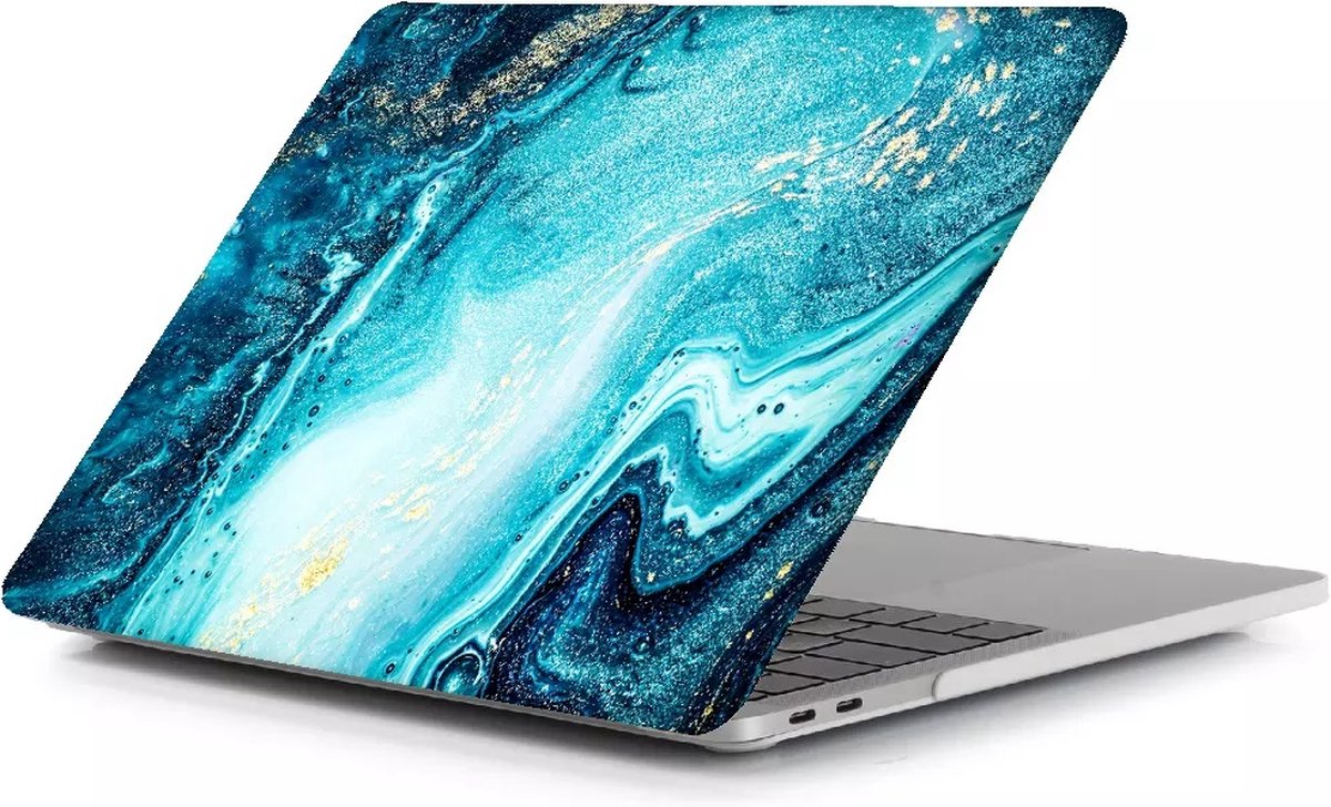 Laptophoes - Geschikt voor MacBook Pro M2 Hoes Case - 13 inch - A2686 (2022) - Galaxy 2