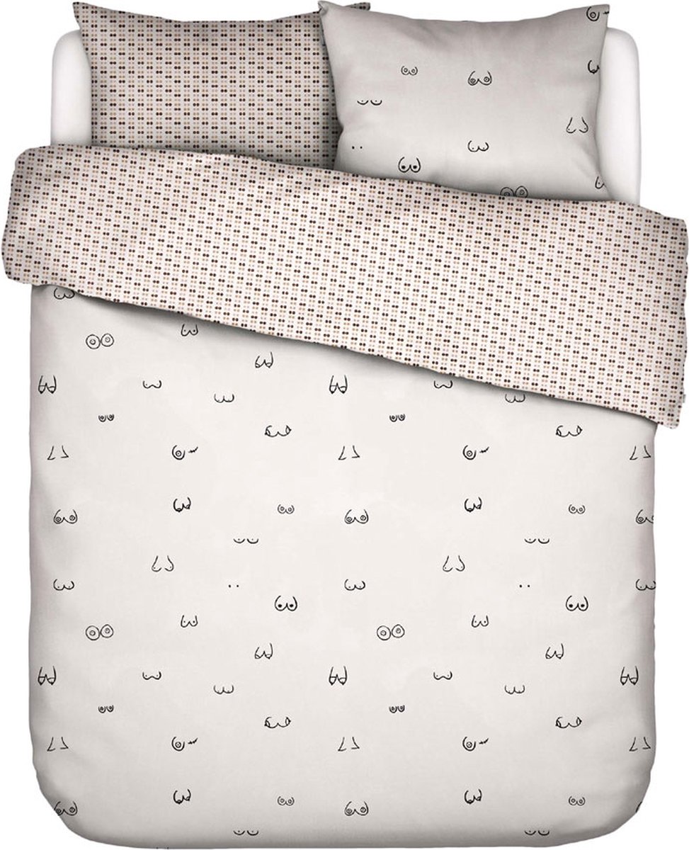 Covers & Co Dekbedovertrek Booby Trap-1-persoons (140 x 200/220 cm)