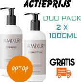 AMIXUR Duo Pack Shampoo / Conditioner 2 x 1000ml