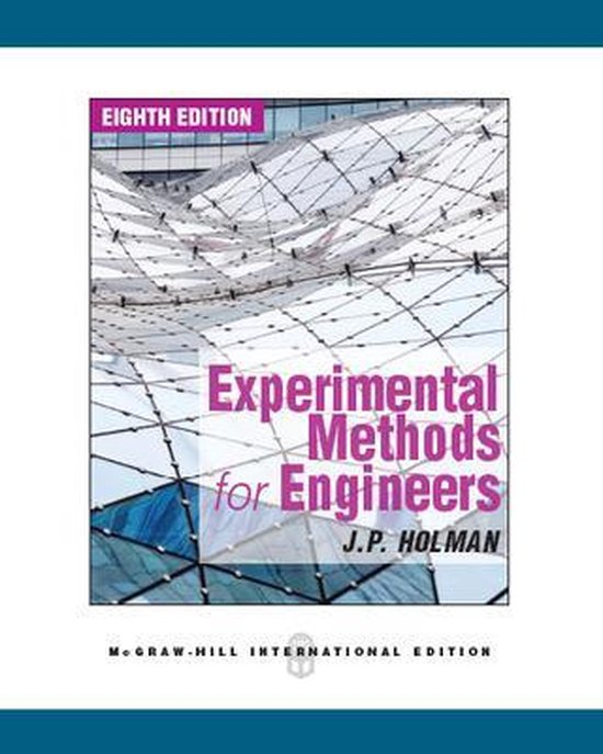 Experimental Methods For Engineers - cover