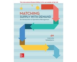 Omslag van ISE Matching Supply with Demand An Introduction to Operations Management