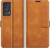 Motorola Edge 20 Pro Hoesje - Book Case Deluxe - Bruin