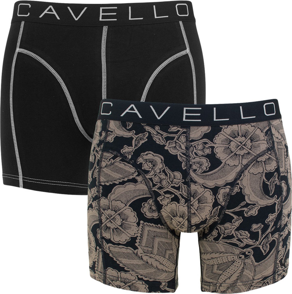 Cavello Boxershorts zwart print