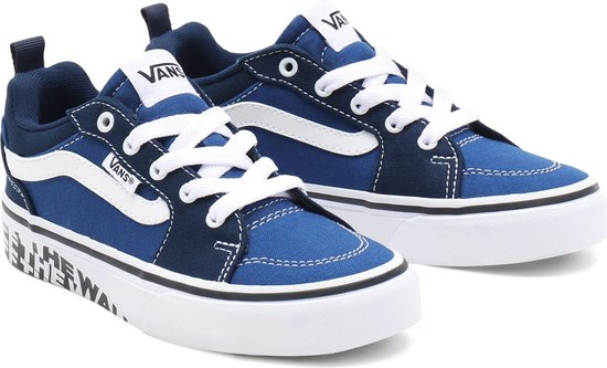 Vans Sneakers - Maat 27 - Unisex - blauw - wit | bol.com