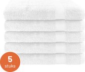 EM Bath Handdoeken – Wit – 50 x 100 cm – Set van 5
