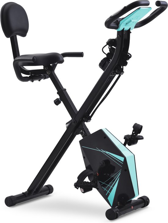 Vélo de fitness Merax, vélo d'exercice, vélo de fitness pliant magnétique  avec 10... | bol.com