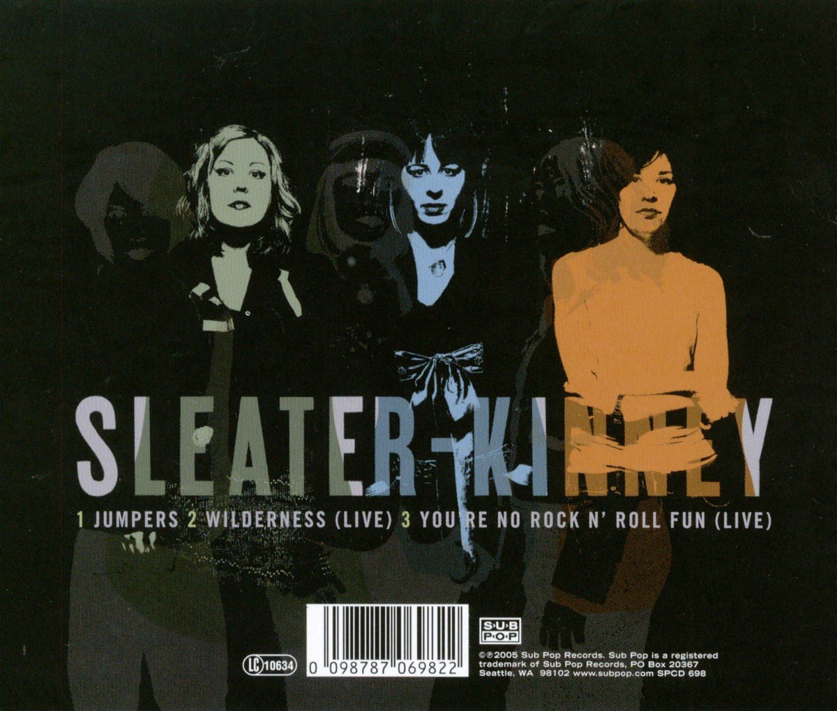 SleaterKinney Jumpers (5" CD Single), SleaterKinney CD (album